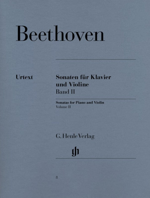 Beethoven - Sonatas Volume 2 - Violin/Piano Henle HN008