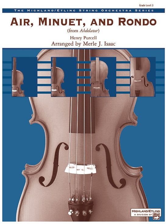 Air, Minuet and Rondo – String Orchestra Conductor Score & Parts (Digital Download)