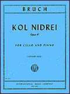 Kol Nidrei Op 47 for Cello and Piano