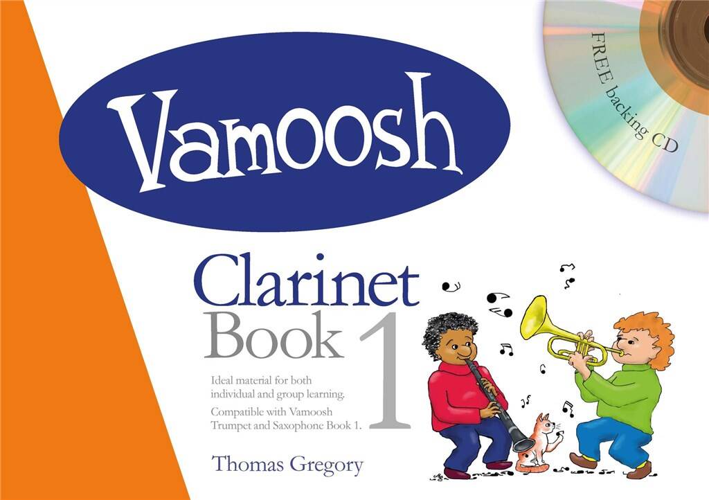 Vamoosh Clarinet Book 1 - Clarinet/CD by Gregory Vamoosh Music VAM8 VAM8