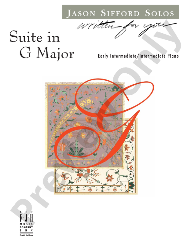 Suite in G Major - Piano (Digital Download)