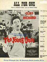 All For One (from 'The Young Ones') - Cliff Richard - PVG (Digital Download)