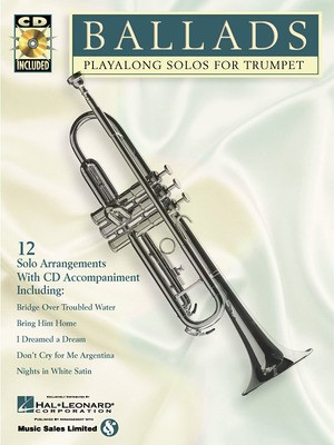Ballads - Play-Along Solos for Trumpet - Various - Trumpet Hal Leonard /CD - Out Of Print
