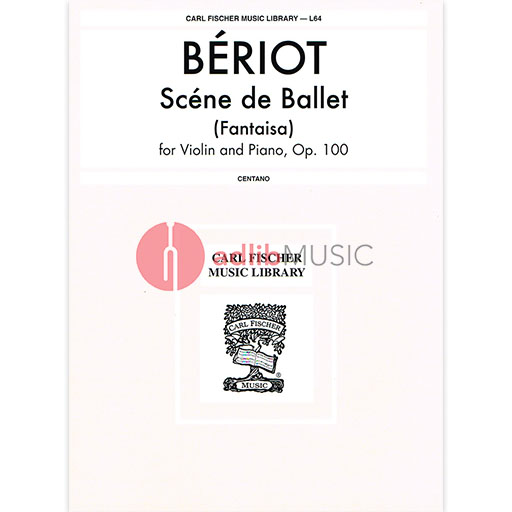Scene de Ballet Op 100 Violin/Piano