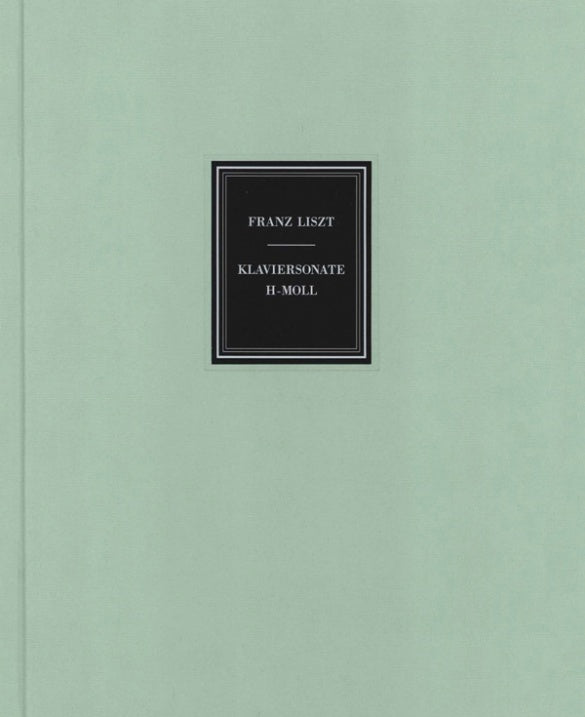 Liszt - Piano Sonata in Bmin Bound Edition - Piano Solo Henle HN3203