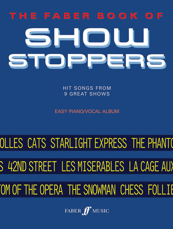 FABER BOOK OF SHOWSTOPPERS PNO/VOC