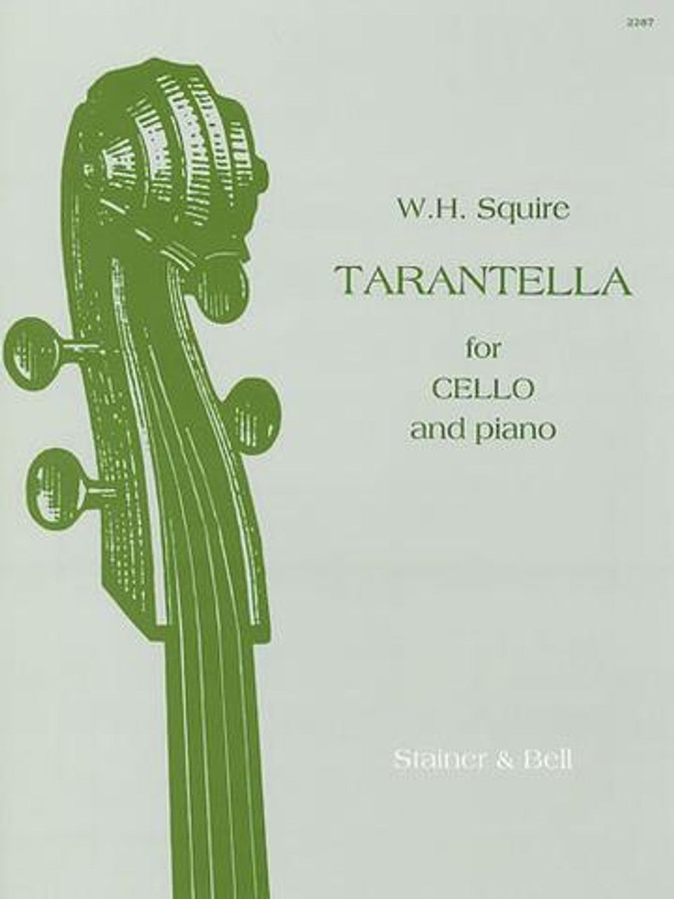 Squire - Tarantella Op23 - Cello/Piano Accompaniment Stainer & Bell 2287