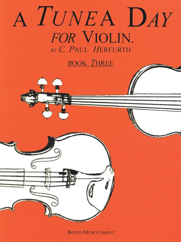 Tune a Day Book 3 - Violin by Herfurth Boston BT09307