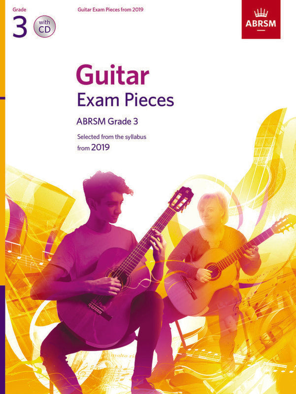ABRSM Guitar Exam Pieces from 2019 Grade 3