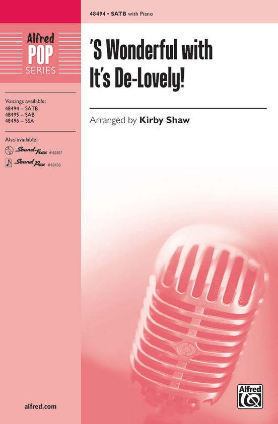 S Wonderful with It's De-Lovely! - SATB Choral Octavo (Digital Download)