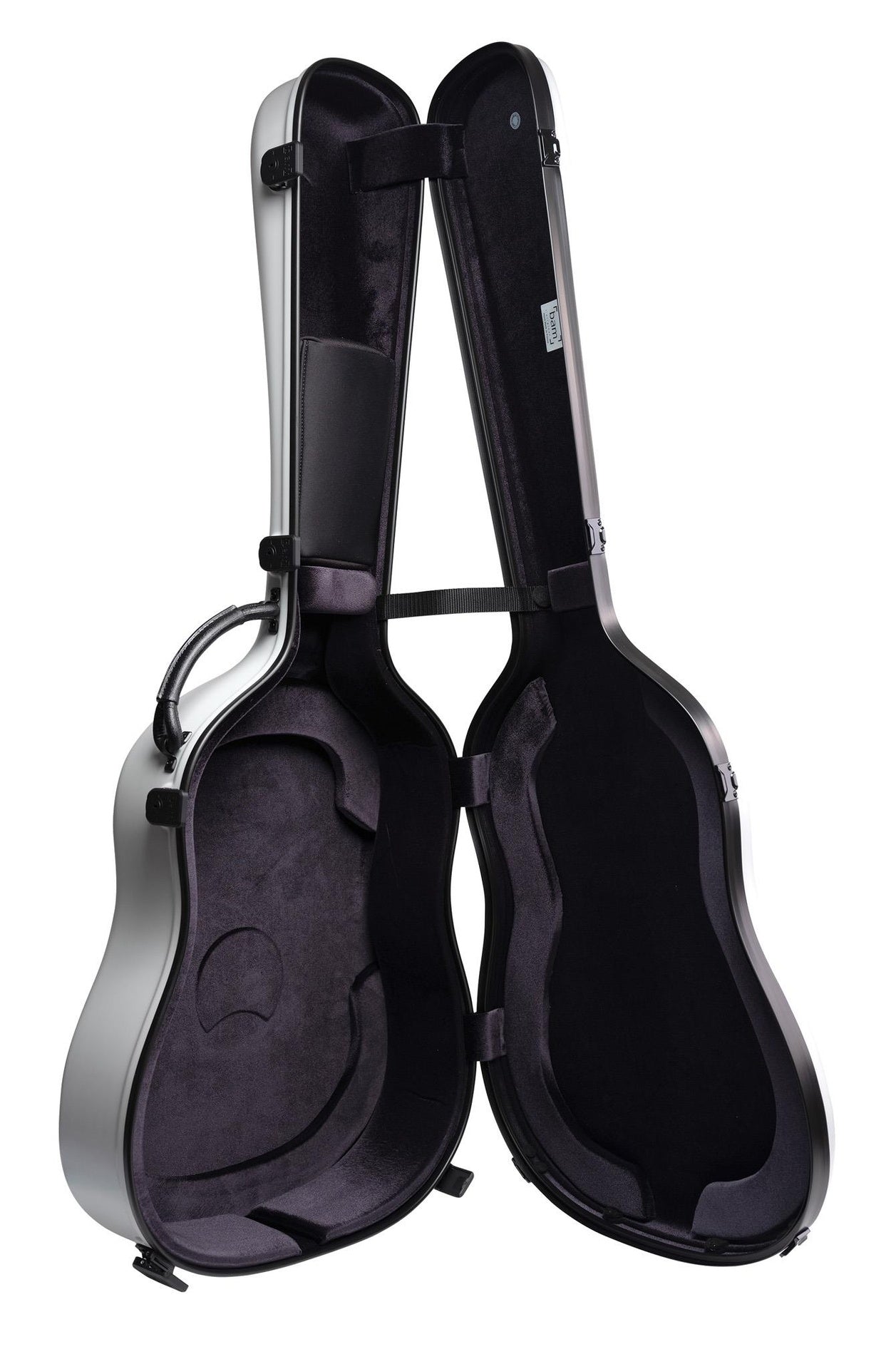 Guitar Case - BAM CLASSIC ABS Dreadnought Guitar Case - Light Grey