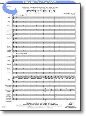 Hypnotic Fireflies - Brian Balmages - FJH Music Company Score/Parts