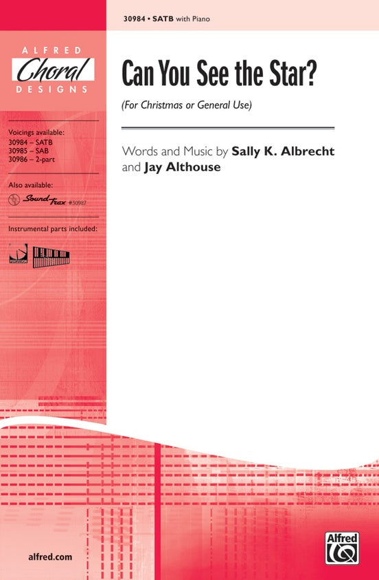 Can You See the Star? – SATB Choral Octavo (Digital Download)