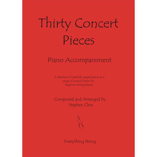 Chin - 30 Concert Pieces - Piano Accompaniment Everything Strings ES10P