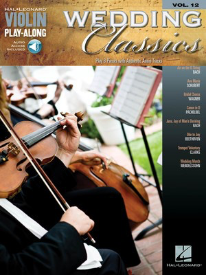 Wedding Classics - Violin Play-Along Volume 12 - Various - Violin Hal Leonard /CD