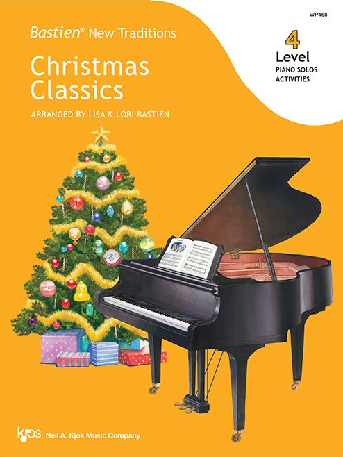 Bastien New Traditions: Christmas Classics Level 4 - Piano - Kjos