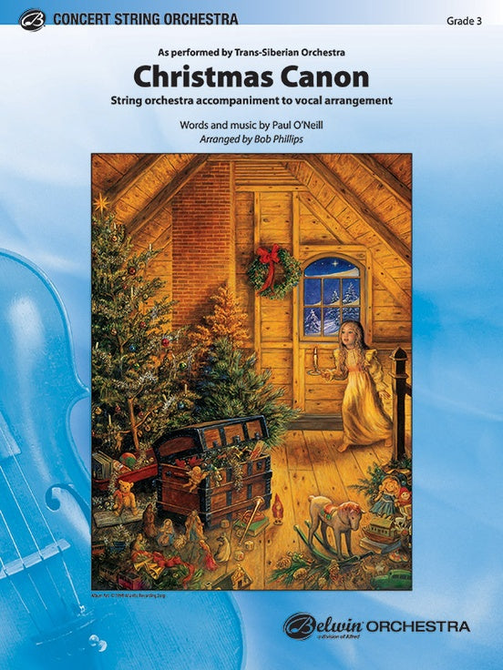 Christmas Canon - String Orchestra Conductor Score & Parts (Digital Download)