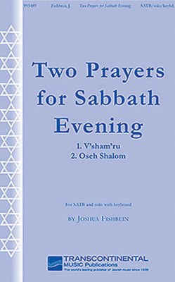 Two Prayers for Sabbath Evening - Joshua Fishbein - SATB Transcontinental Music Choral Score Octavo