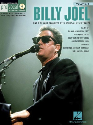 Billy Joel - Pro Vocal Men's Edition Volume 34 - Vocal Hal Leonard /CD