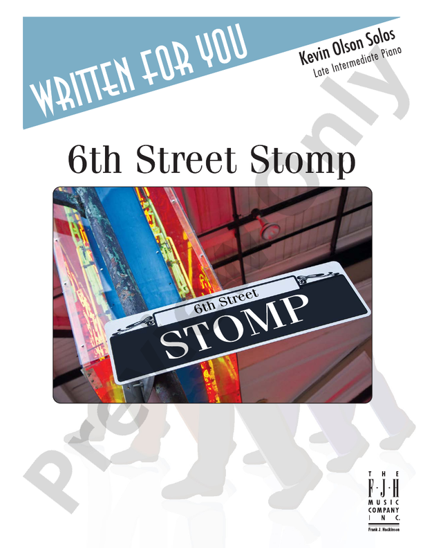6th Street Stomp - Piano (Digital Download)