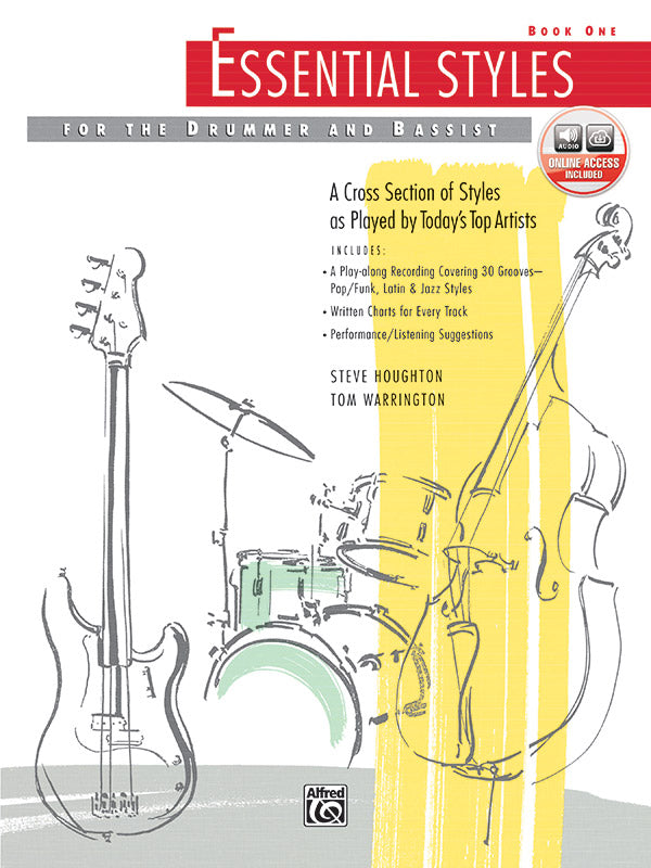 ESSENTIAL STYLES FOR DRUMMER & BASSIST 1 BK/CD