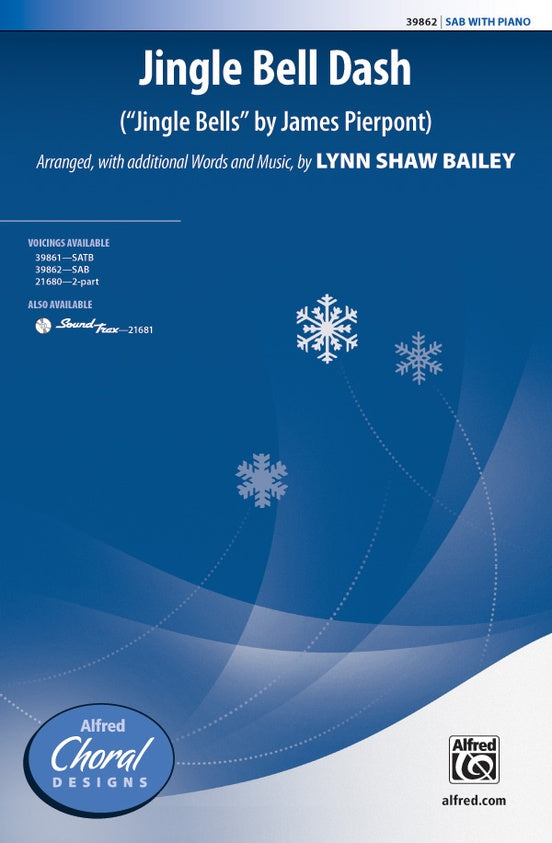 Jingle Bell Dash – 3 Part Mixed Choral Octavo (Digital Download)