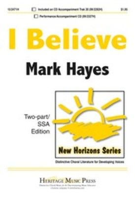 I Believe 2 Part/Pno -