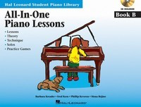 Hal Leonard Student Piano Library All-In-One Piano Lessons Book B - Piano/Audio Access Online byKreader/Kern/Rejino/Keveren Hal Leonard 298087