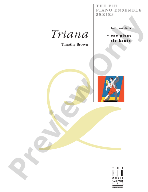 Triana - Piano (Digital Download)