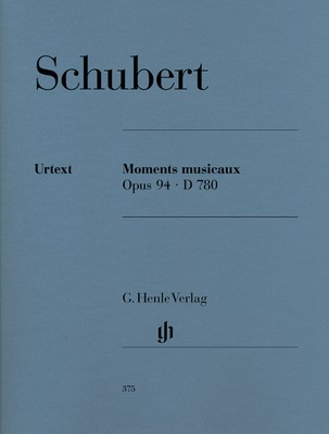 Schubert - Moments Musicaux Op94 D780 - Piano Solo Henle HN375
