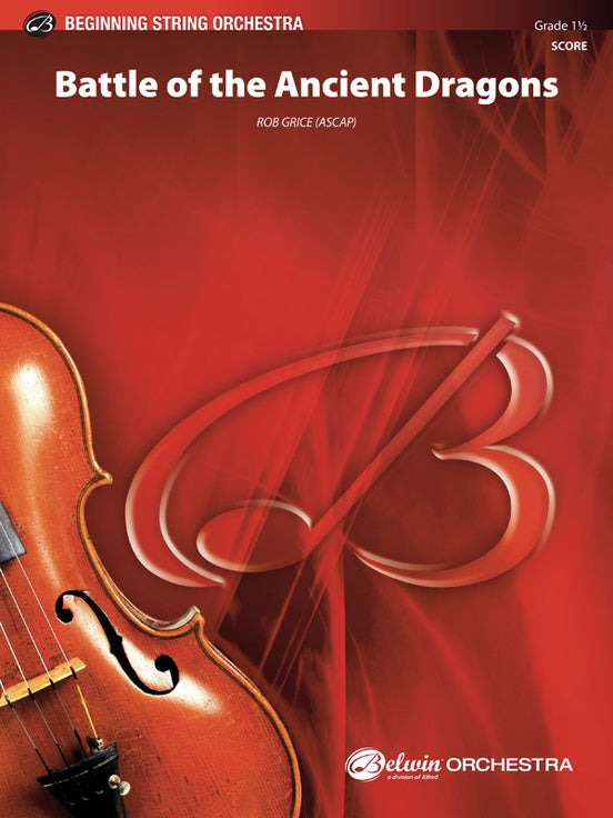 Battle of the Ancient Dragons – String Orchestra Conductor Score & Parts (Digital Download)
