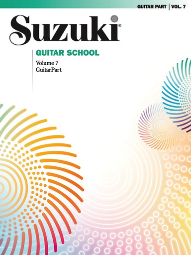 Suzuki Guitar School Volume 7 Guitar Part