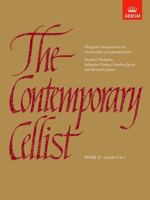 Contemporary Cellist Book 2 Grades 4-5 Cello/Piano