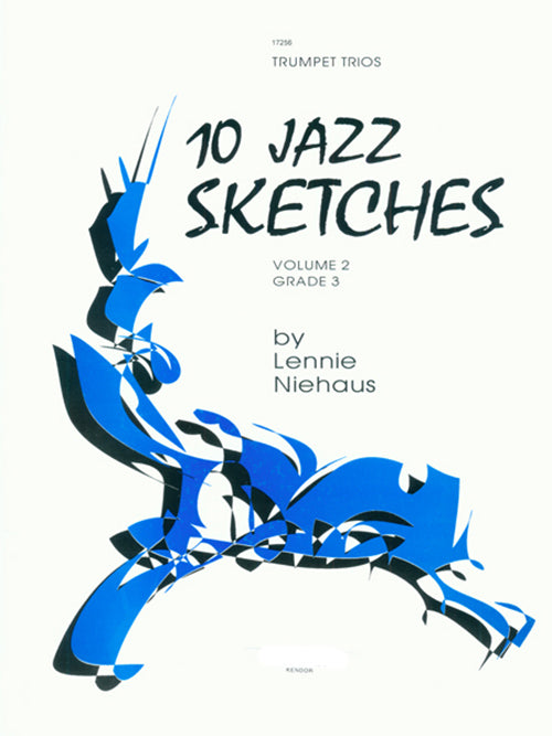 10 Jazz Sketches Vol.2 - Trumpet - Niehaus - Kendor Music Trio Parts