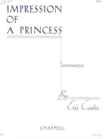Impression Of A Princess - Piano Solo (Digital Download)