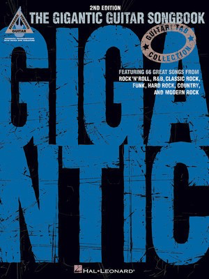 The Gigantic Guitar Songbook - 2nd Edition - Guitar Hal Leonard Guitar TAB with Lyrics & Chords
