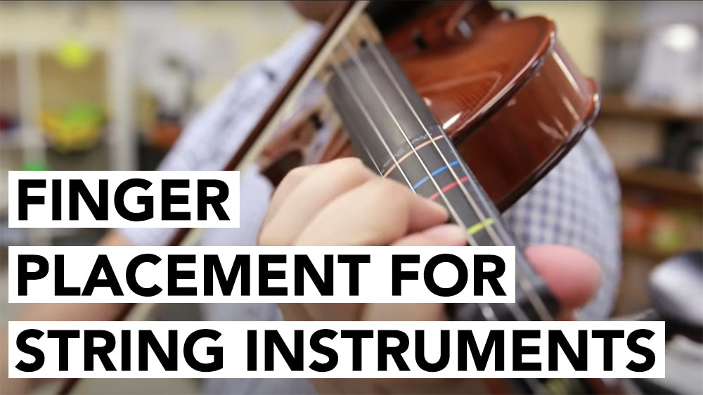 Don't Fret Violin 1/2 Size - Finger Placement Decal