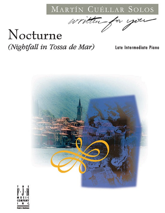 Cuellar - Nocturne (Nightfall in Tossa de Mar) - Piano (Digital Download)