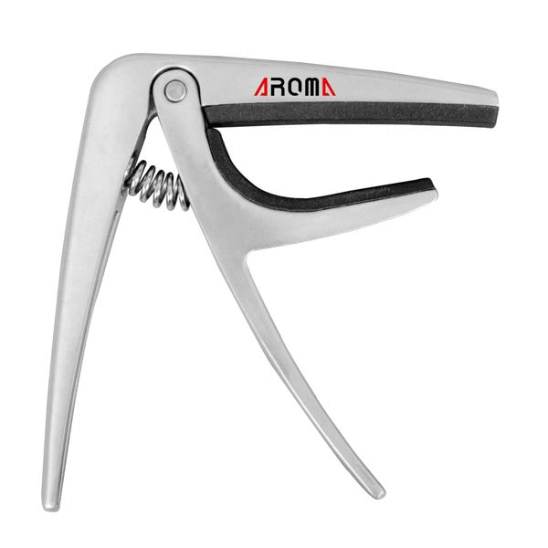 Capo - Aroma AC01 Silver Acoustic/Electric Capo