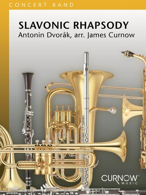 Slavonic Rhapsody - Grade 3 - Score Only - Antonin Dvorak - James Curnow Curnow Music Score