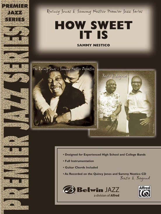 How Sweet It Is - Jazz Ensemble Conductor Score & Parts (Digital Download)