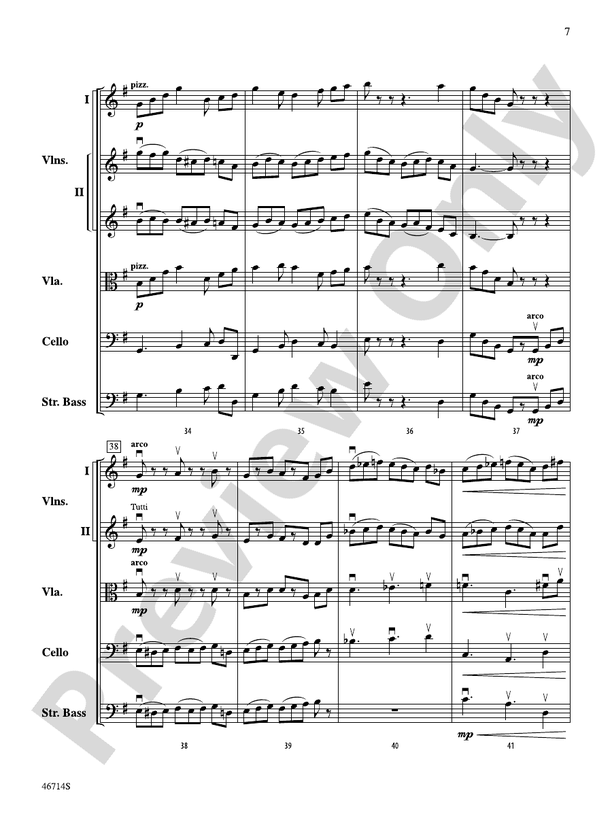 Yumiweeus - String Orchestra Conductor Score & Parts (Digital Download)