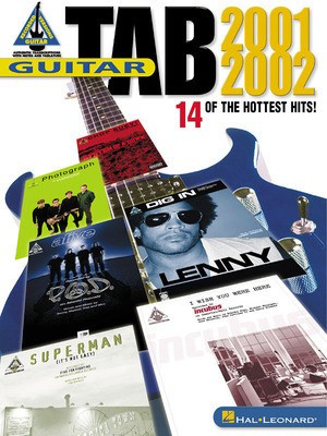 Guitar TAB 2001-2002 - Guitar TAB - Guitar Hal Leonard Guitar TAB
