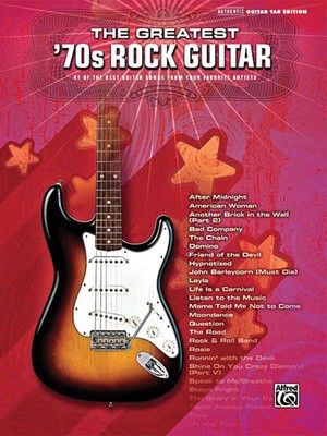 The Greatest '70s Rock Guitar - Guitar Hal Leonard Guitar TAB
