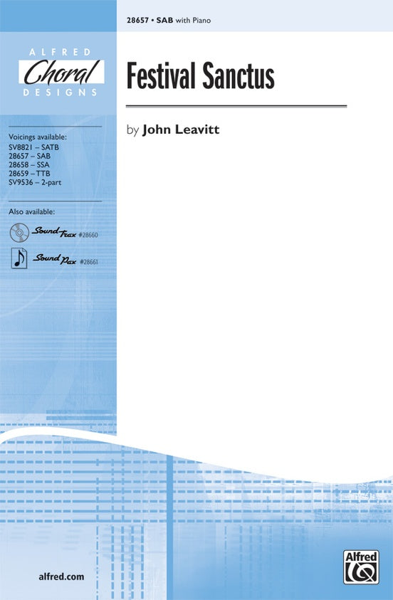 Festival Sanctus – SAB Choral Octavo (Digital Download)