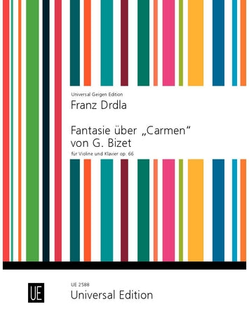 Fantasia on Bizets Carmen Op 66 Violin/Piano