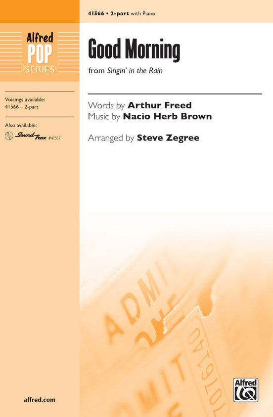 Good Morning – 2-Part Choral Octavo (Digital Download)