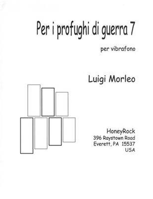 Per I Profughi 7 Vibraphone Solo - Luigi Morleo - Vibraphone HoneyRock