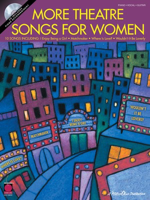 More Theatre Songs for Women - CD Includes Piano Accompaniment - Guitar|Piano|Vocal Various Cherry Lane Music Piano, Vocal & Guitar /CD