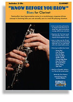 Know Before You Blow Blues Clarinet Bk/2Cds -